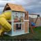 Enjoyable Outdoor Playhouses Ideas To Live Childhood Adventures 26