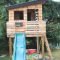 Enjoyable Outdoor Playhouses Ideas To Live Childhood Adventures 32