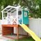 Enjoyable Outdoor Playhouses Ideas To Live Childhood Adventures 33