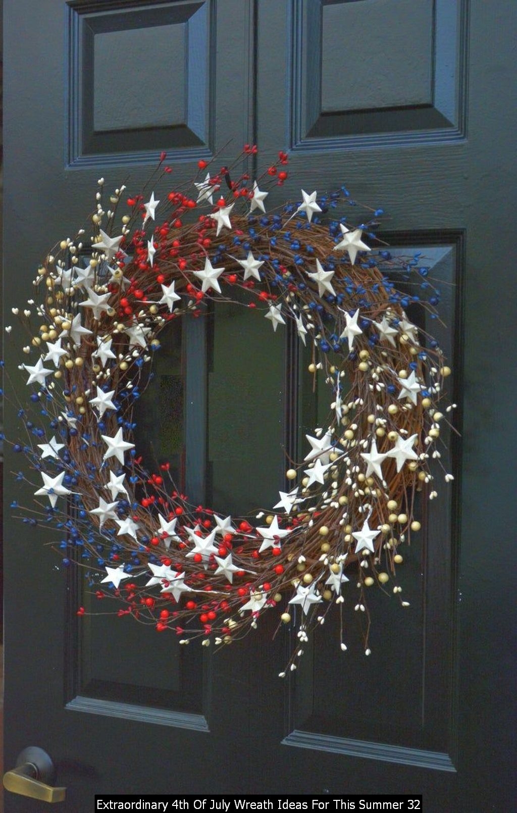 Extraordinary 4th Of July Wreath Ideas For This Summer 32