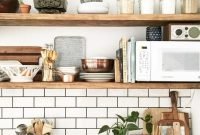 Gorgeous Kitchen Wall Ideas For Your Decorative Hub 36