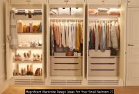 Magnificent Wardrobe Design Ideas For Your Small Bedroom 27