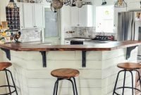 Rustic Wooden Kitchen Island Ideas For Your Kitchen 24