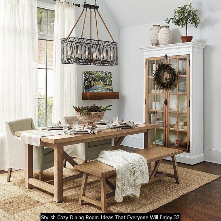 30+ Stylish Cozy Dining Room Ideas That Everyone Will Enjoy