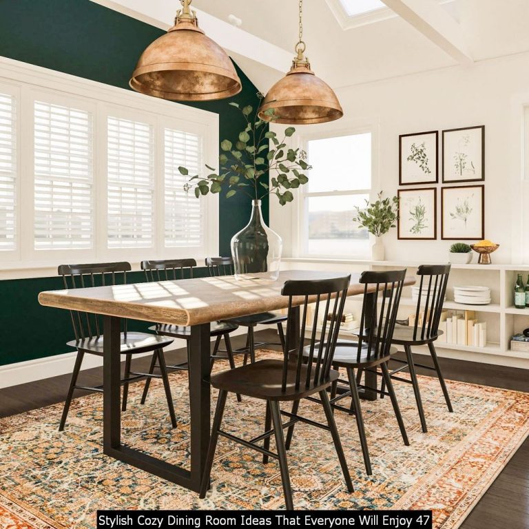 30+ Stylish Cozy Dining Room Ideas That Everyone Will Enjoy