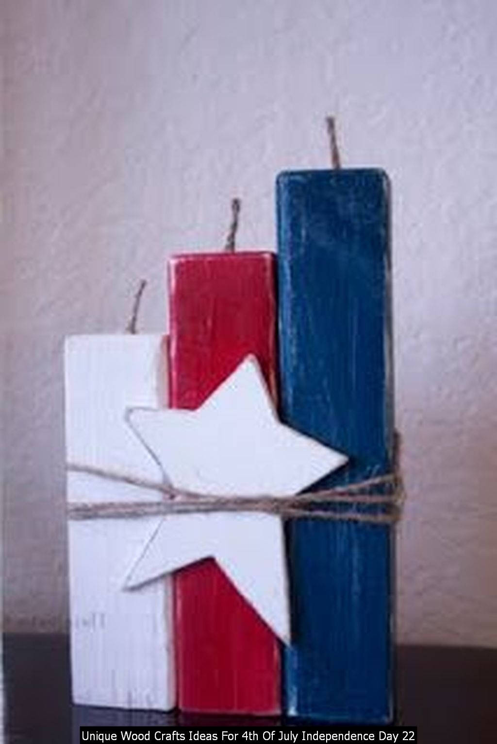Unique Wood Crafts Ideas For 4th Of July Independence Day 22