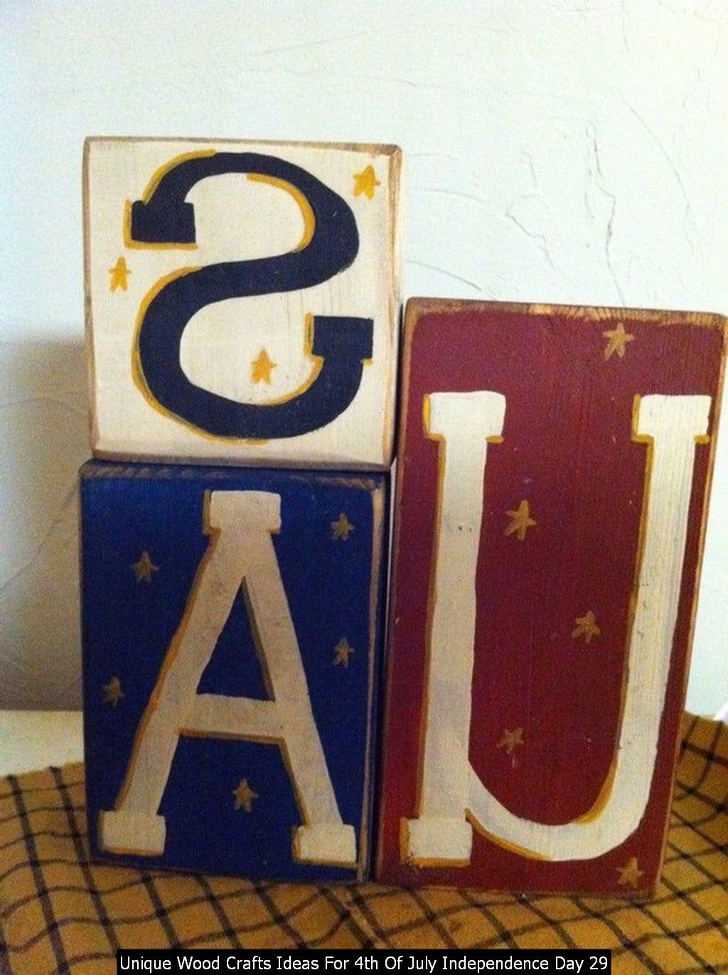 Unique Wood Crafts Ideas For 4th Of July Independence Day 29