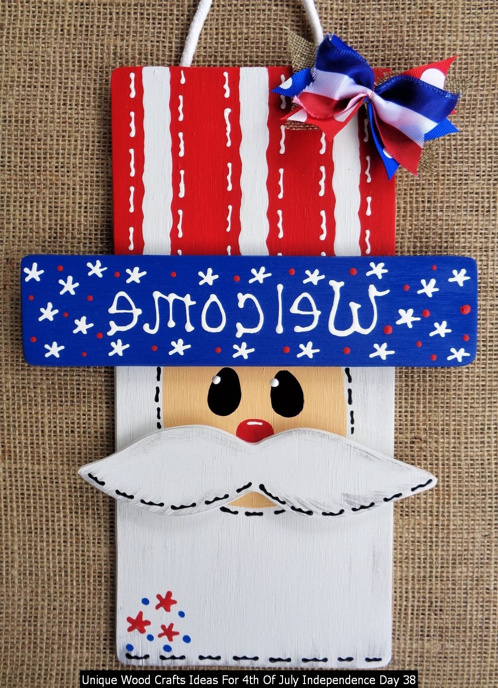 Unique Wood Crafts Ideas For 4th Of July Independence Day 38