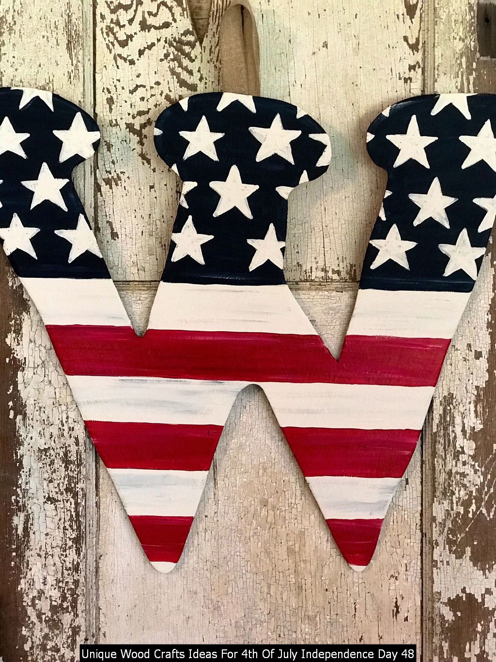 Unique Wood Crafts Ideas For 4th Of July Independence Day 48