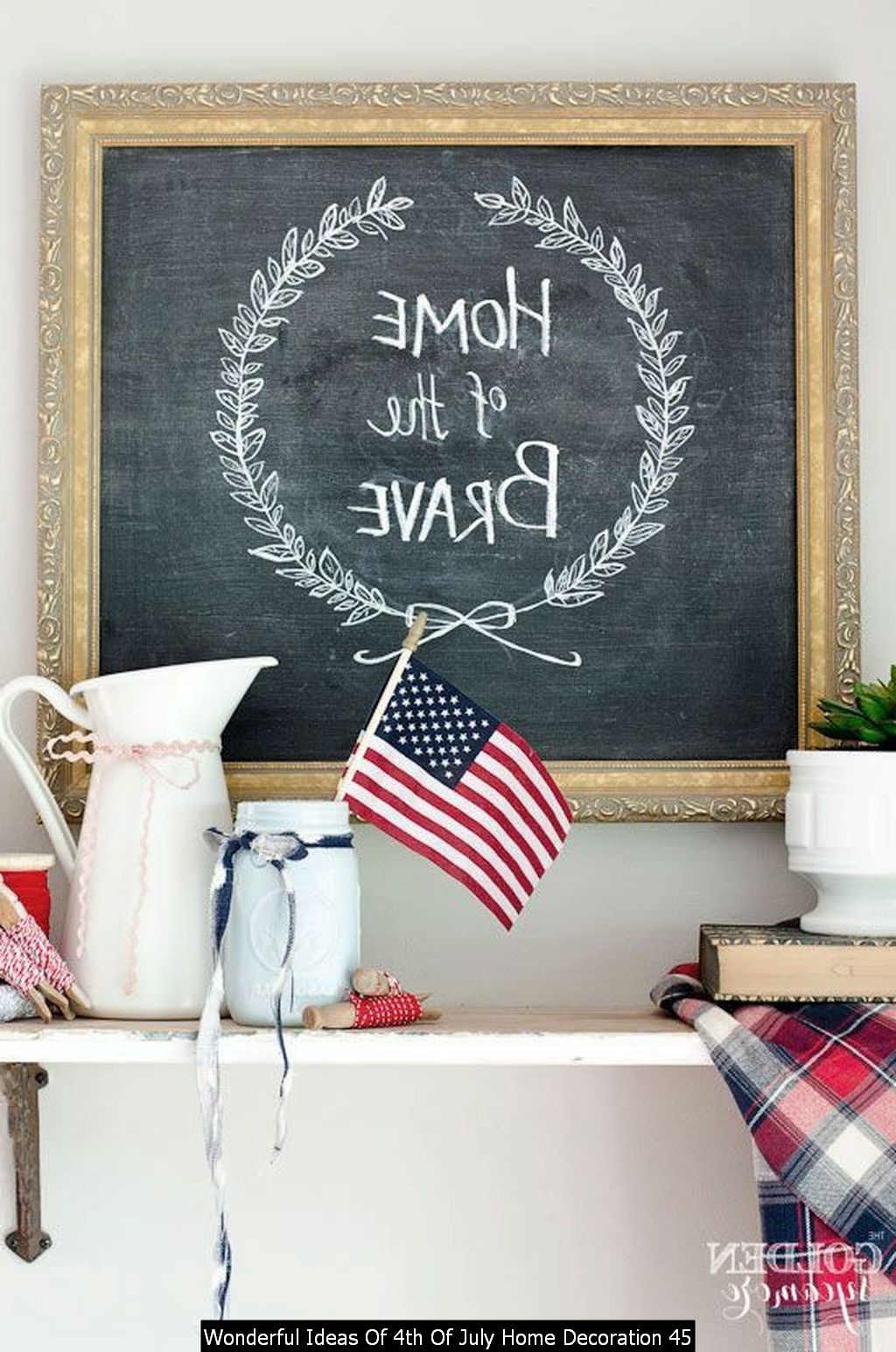 Wonderful Ideas Of 4th Of July Home Decoration 45